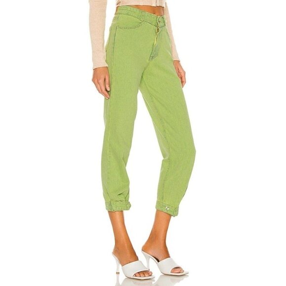 Tach Clothing Lubina Jeans in Green 26 New AS-IS denim pants - Picture 3 of 14